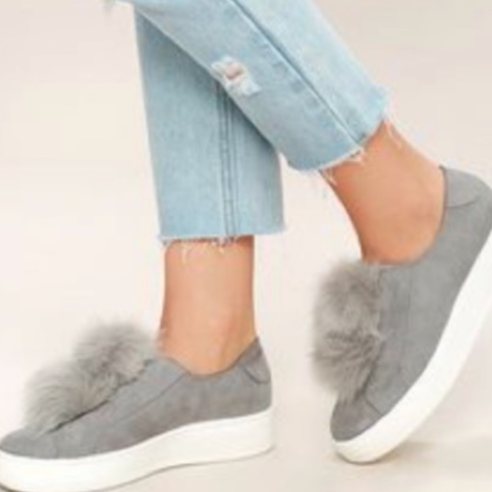 Steve Madden Pom Pom Shoes